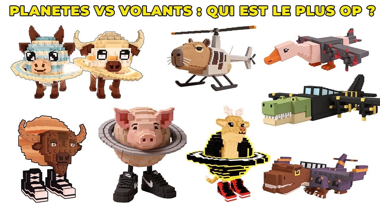 Tous les Brainrots PLANETES VS VOLANTS  : qui a les meilleurs stats ?! Steal a brainrot FR