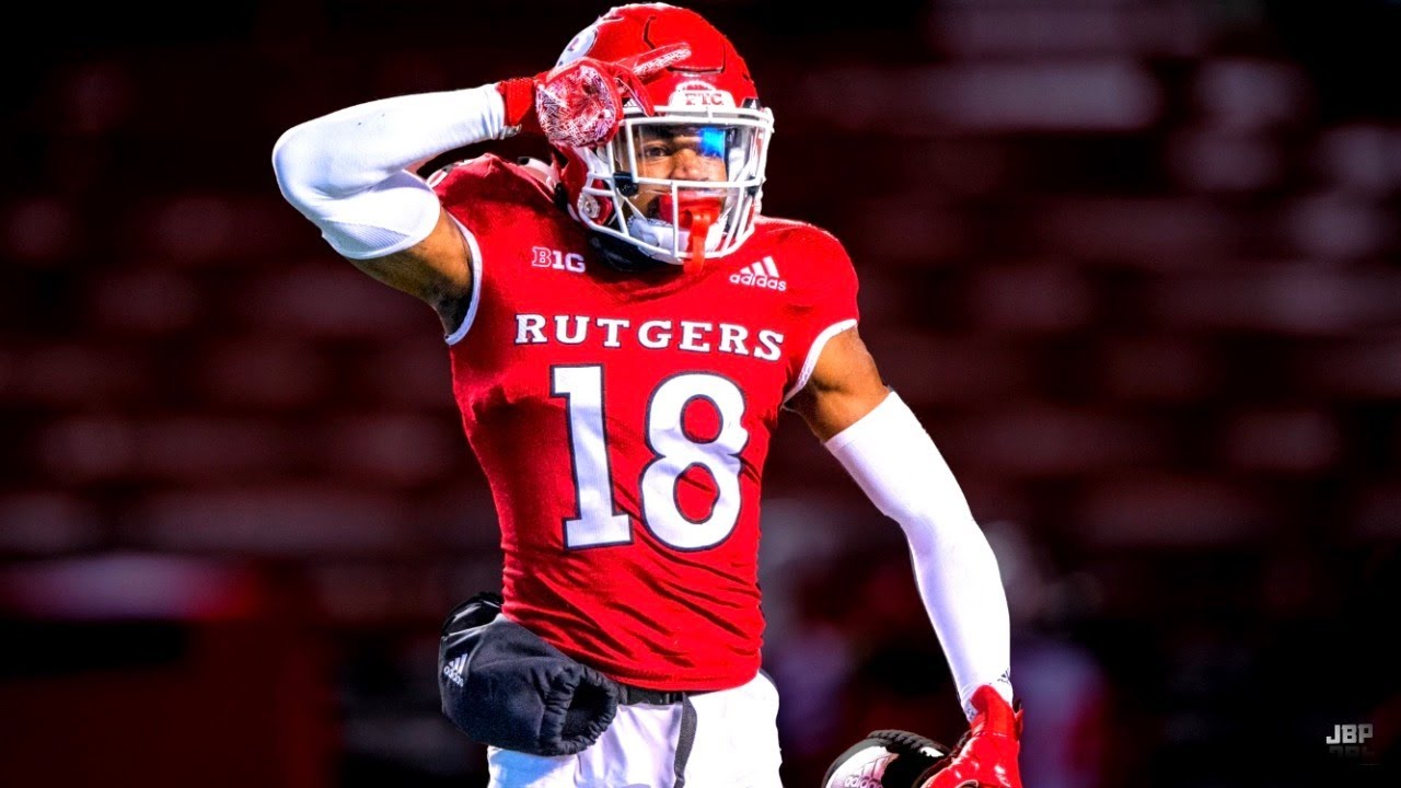 4.34 SPEED 🔥🔥🔥 || Rutgers WR Bo Melton Highlights ᴴᴰ