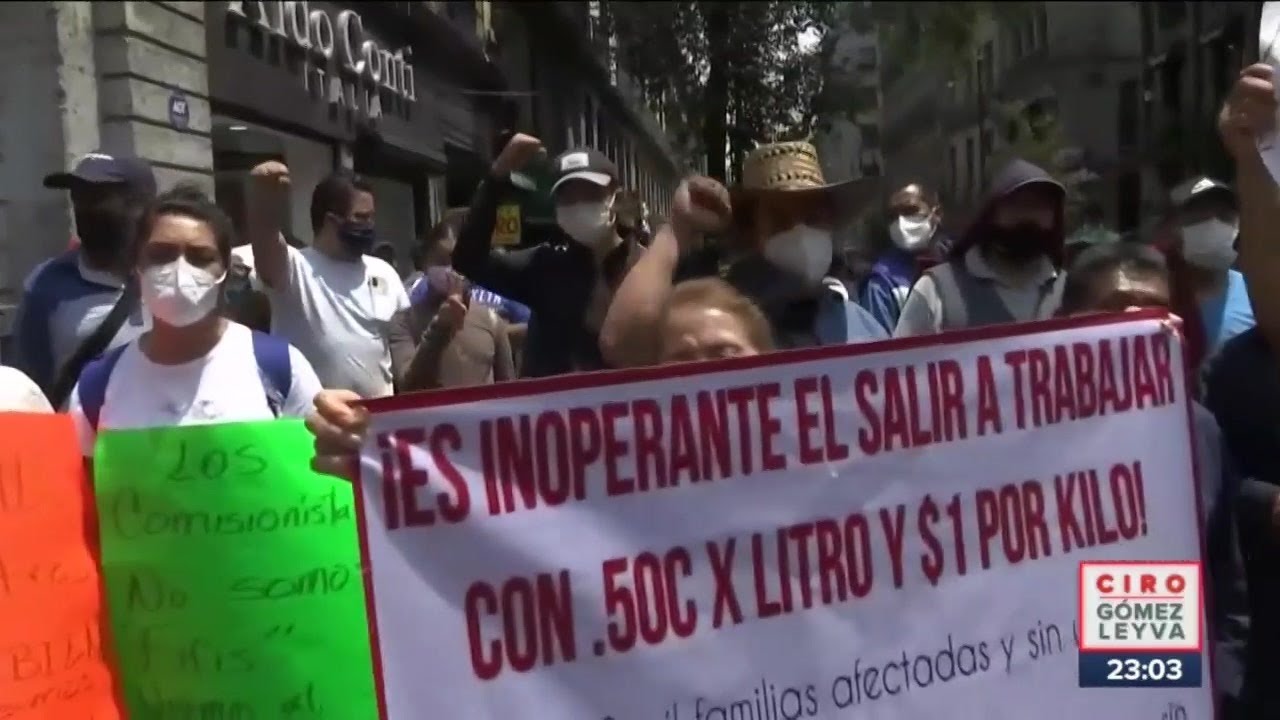 Gaseros protestan en la CDMX por regulaci&oacute;n de precios | Noticias con Ciro G&oacute;mez Leyva