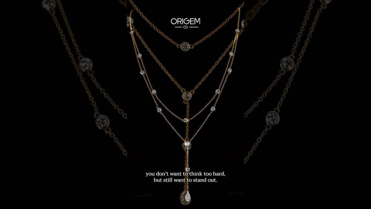 ORIGEM&rsquo;s Diamond Miles Layered Necklace