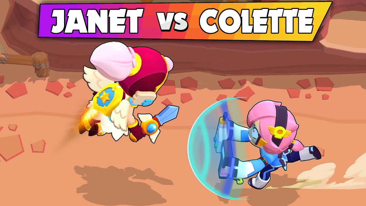 JANET vs COLETTE | 31 Tests | Brawl Stars