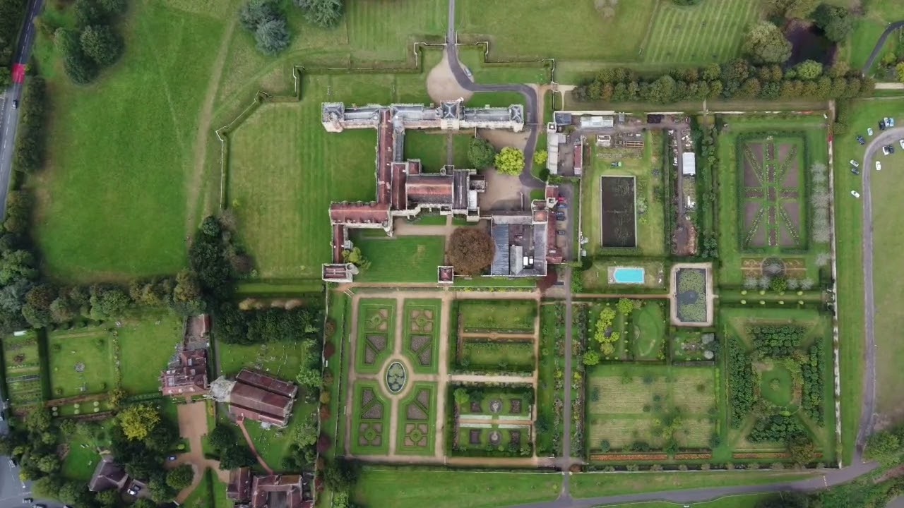 Penshurst Place and Gardens,Kent,Dji Mini 2 Drone.