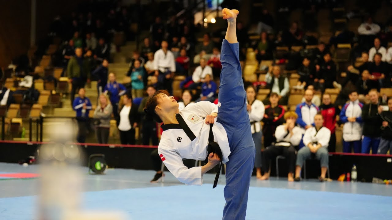 Eva Sanderson Freestyle Poomsae 2023 Swedish Open