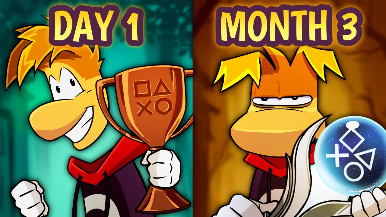 Rayman Legends' Platinum takes MONTHS