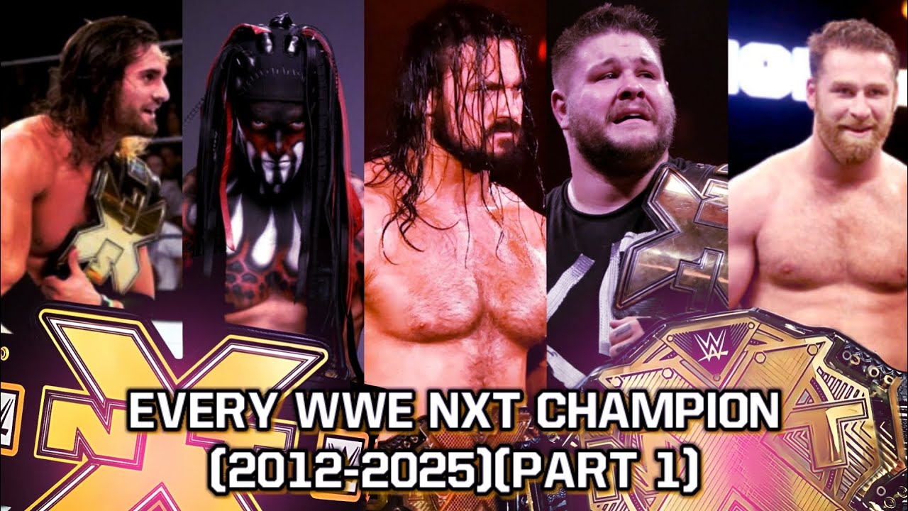 Every WWE NXT Champion (2012-2025)