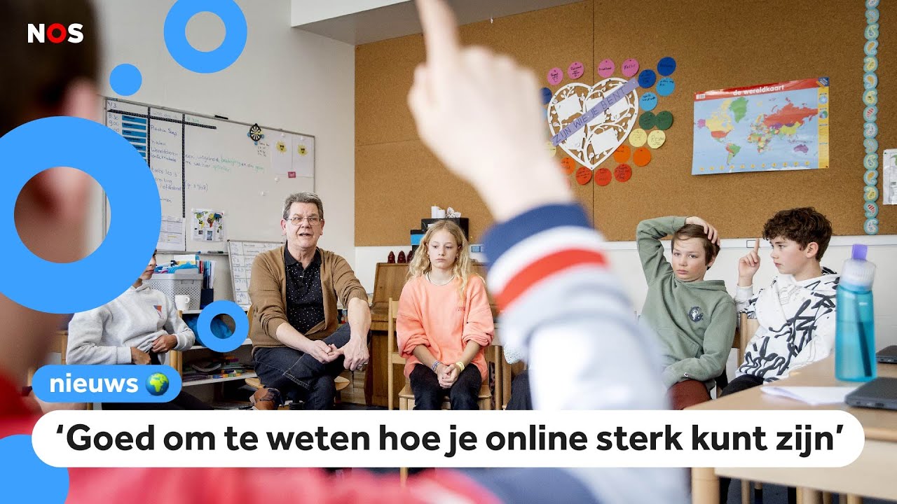 Kinderen krijgen les over veiligheid op social media