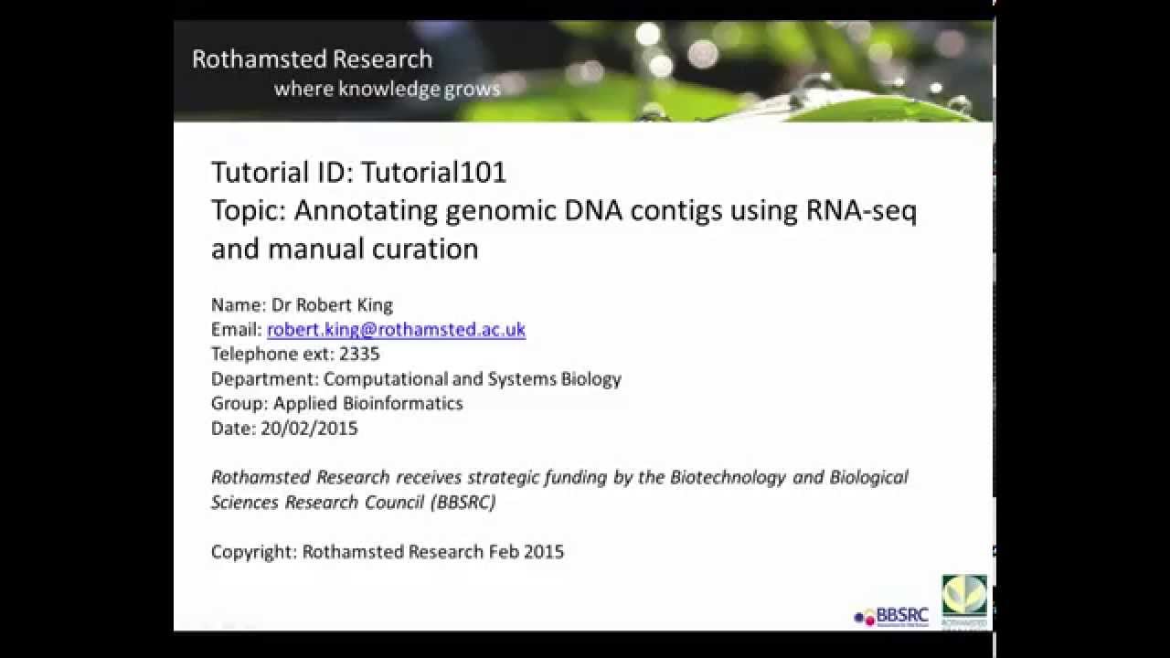 Annotating gene model using RNA-seq