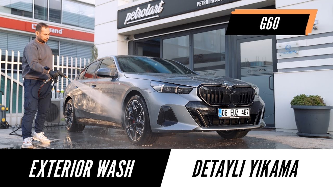 ASMR Exterior Cleaning for BMW 5 Series / Detaylı Dış Yıkama Nasıl Yapılmalı?