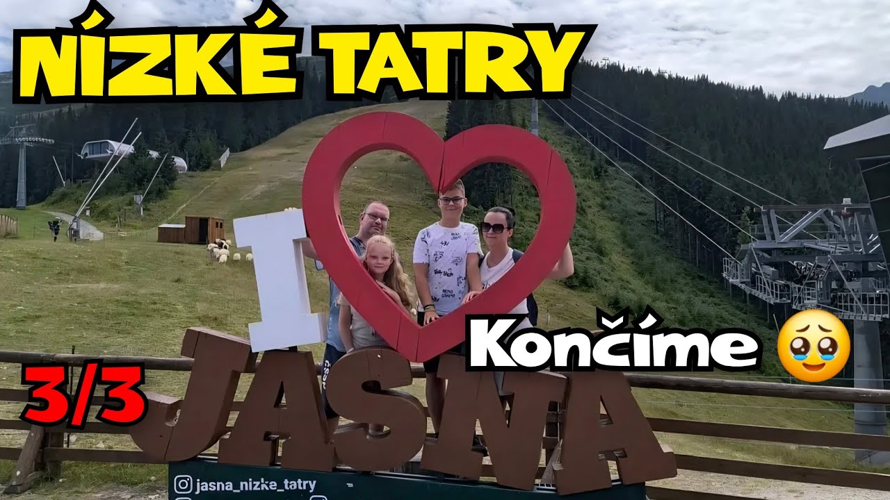 🛝 Tatralandia & Nízké Tatry – Tobogány, pěší túra & bowling! (Dovolená Slovensko) #tatralandia 