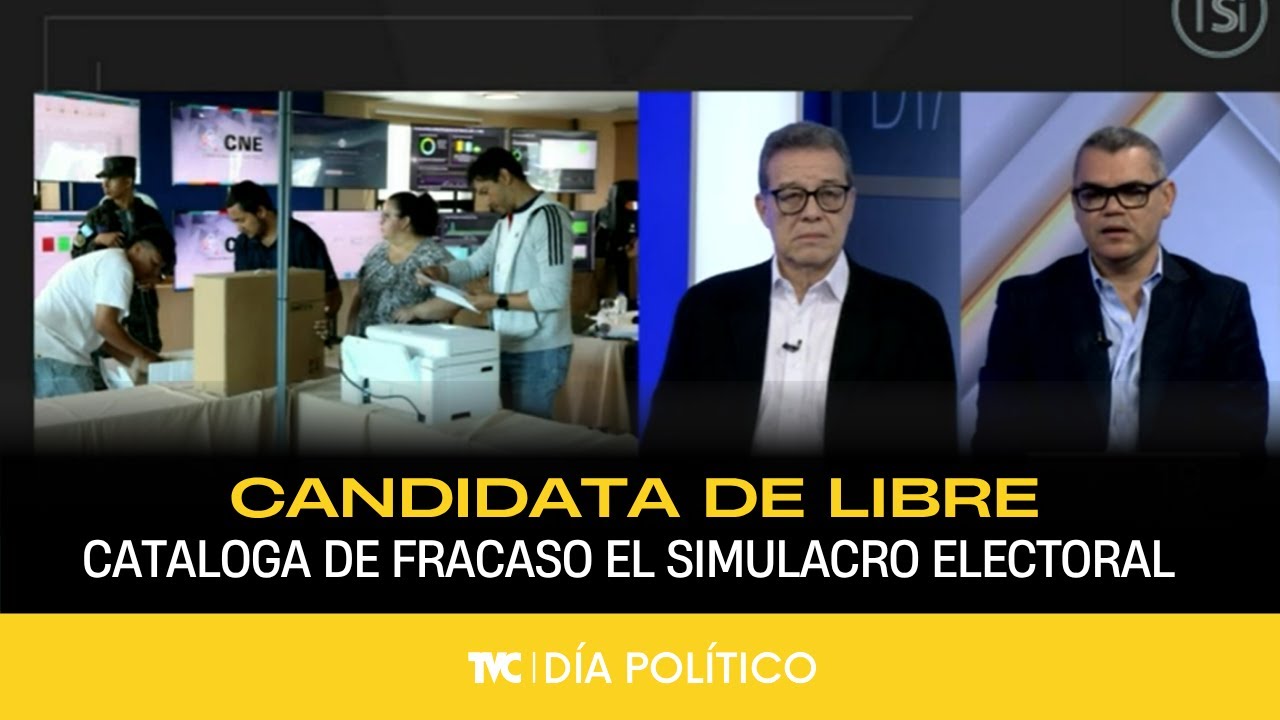 Día Político - Candidata de Libre cataloga de fracaso el simulacro electoral - 10 de noviembre 2025