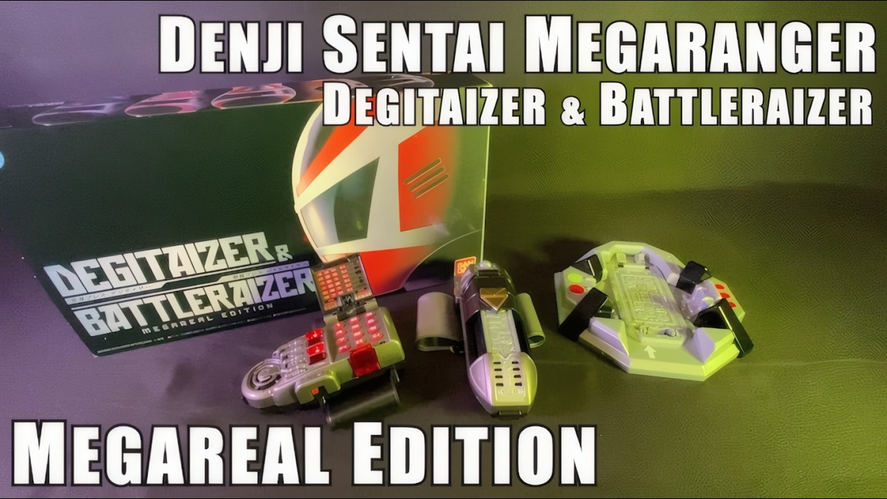 Megaranger Megareal Edition - Degitaizer & Battleraizer