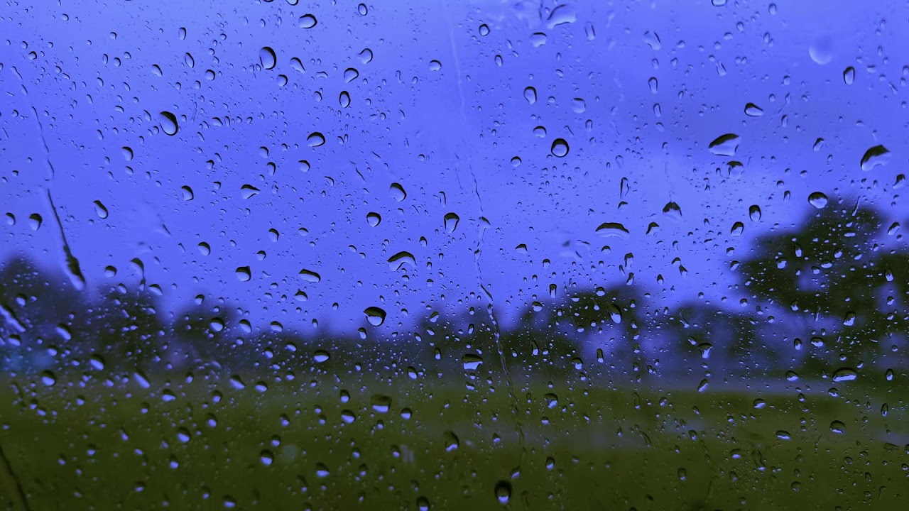 Rain Sounds & Rain On Window with for Deep Sleep 🌩️ Nonstop Relaxing Rain for Sleep & Focus