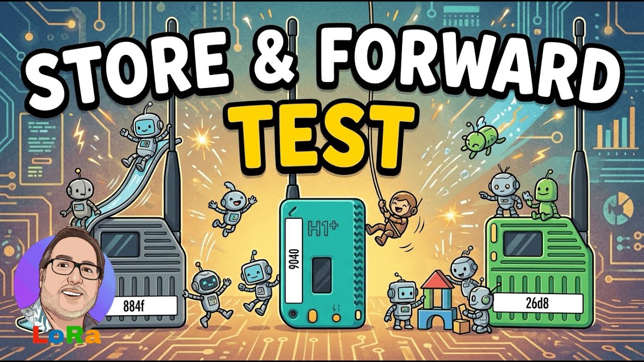 Тест Meshtastic Store & Forward: Часть 1: Разблокировка Store & Forward: Пошаговое руководство