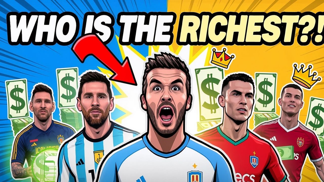 Richest Footballers 2026 | Messi vs Ronaldo vs The Shocking #1