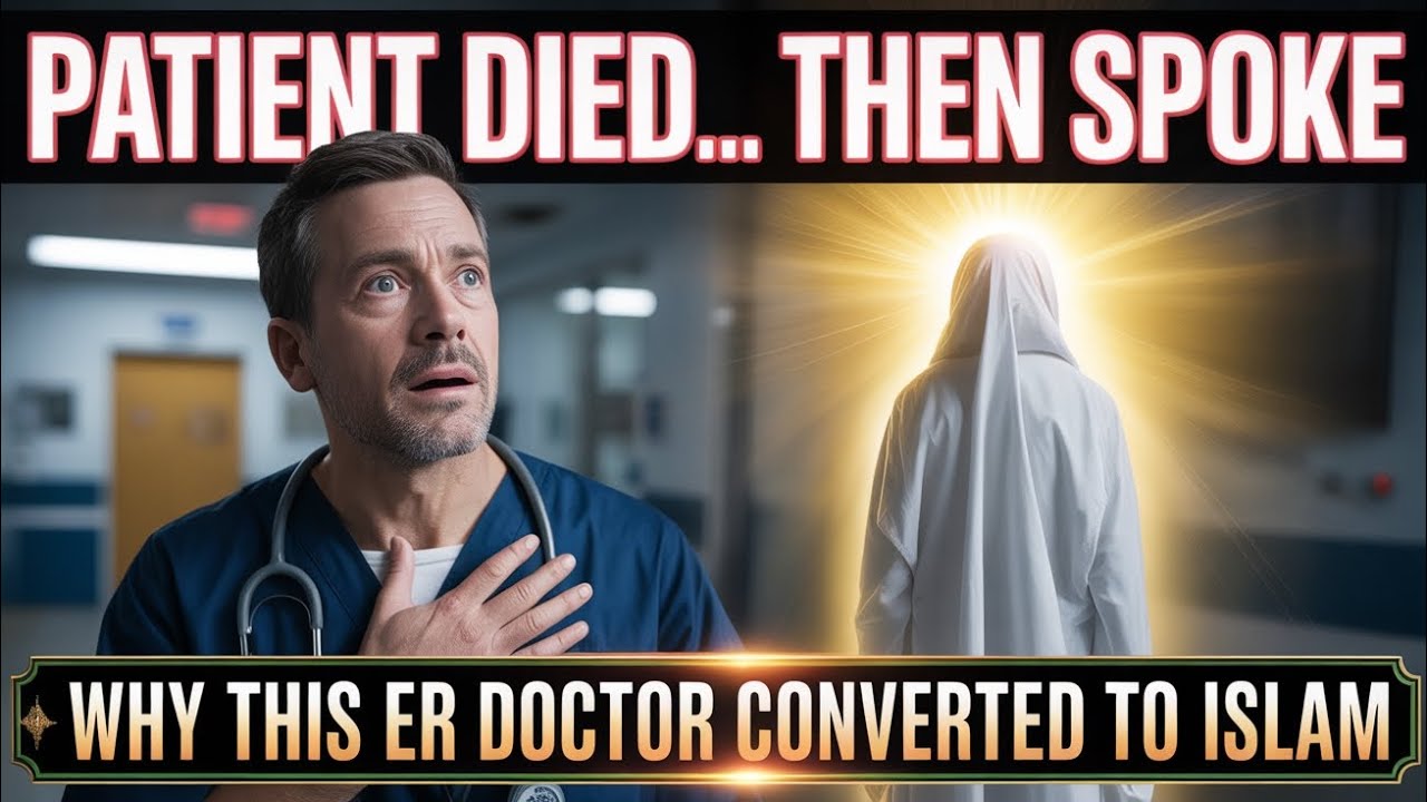 ER Doctor Converts to Islam After Patient Spoke While Dead 💔🕋