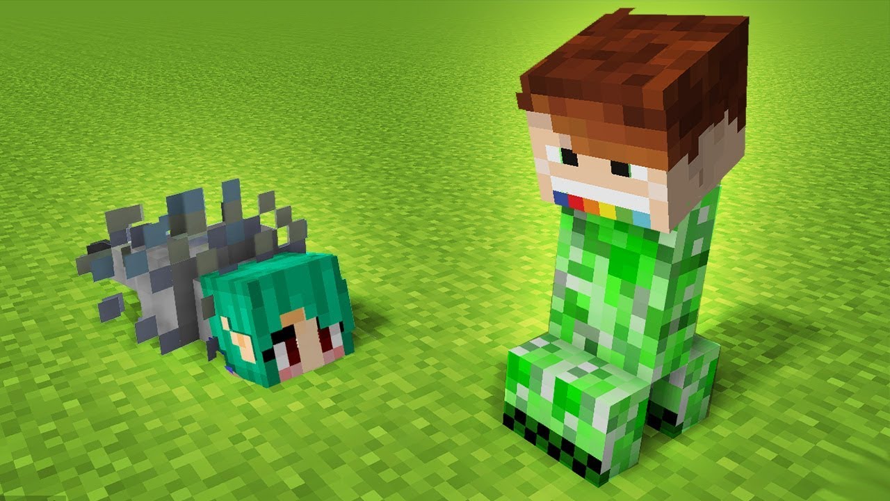 WIEDŹMA ZAMIENIŁA NAS W MOBY! Minecraft | CZOKLET I GAENALI