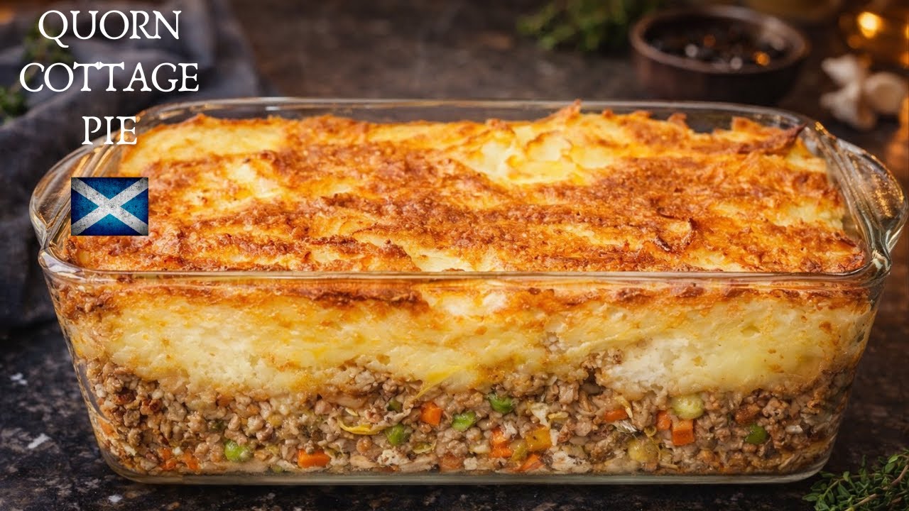 Рецепт вегетарианского пирога с мясом Quorn :) Готовьте вместе со мной!