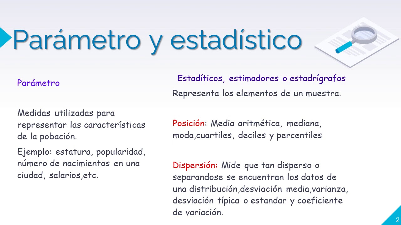 Estadístico y parámetro 03