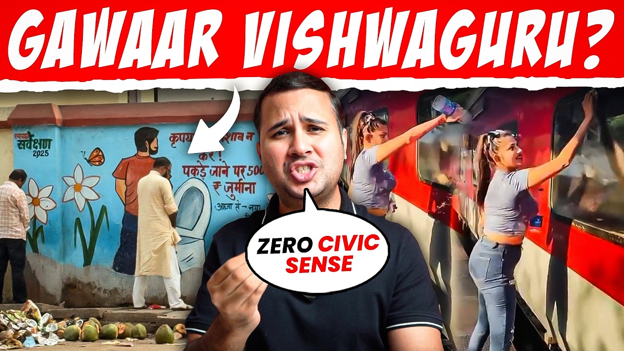 Zero Civic Sense In India? | Which State Has Lowest? | Survey 