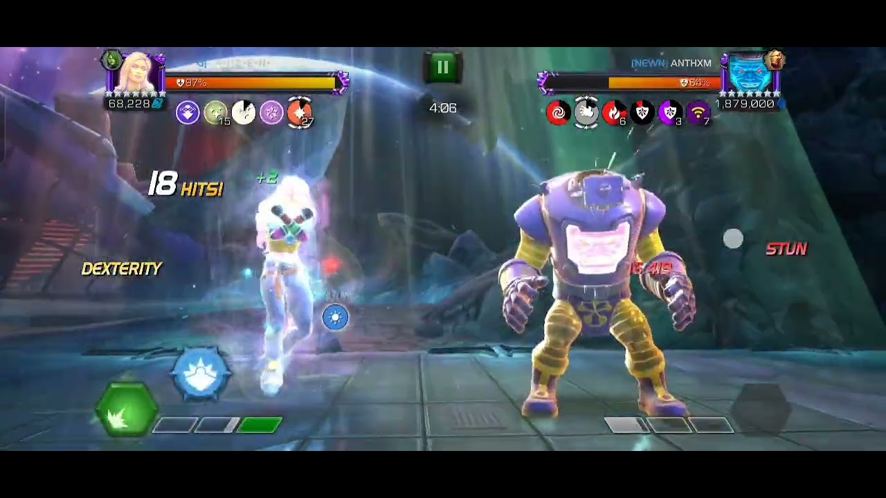 Node 7. Karolina Dean vs Arnim Zola