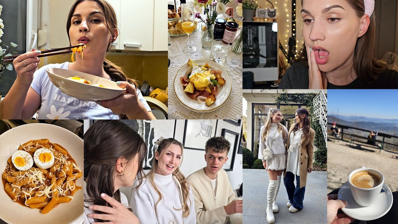 BRUNCH NA BLEDU, KOREJSKE RIŽEVE PALČKE, POMLADNI DNEVI | FINA JASMINA VLOG
