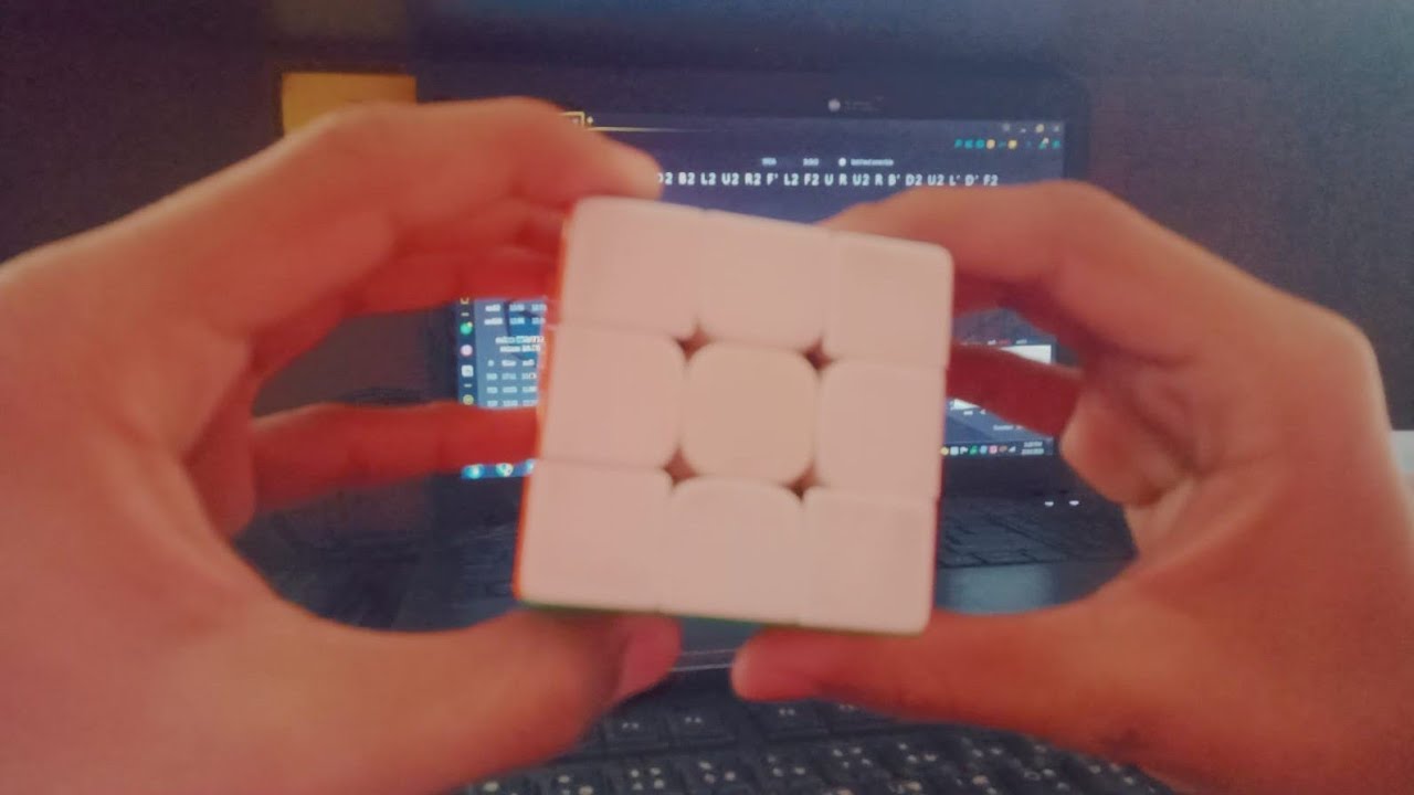 IRL: You have 20 minutes before school and you cubed ✌️