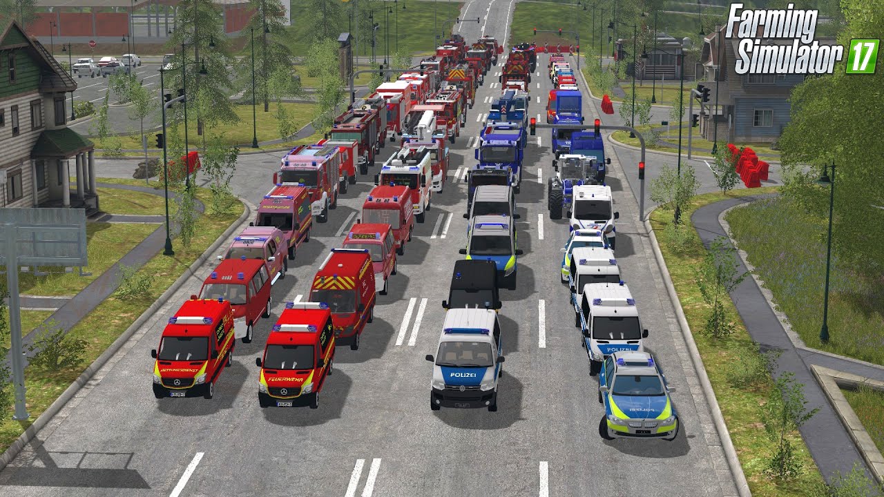 LS17 - ALLE EINSATZFAHRZEUGE (Feuerwehr, THW, Polizei, Rettungsdienst) die ich habe! +100 St&uuml;ck!
