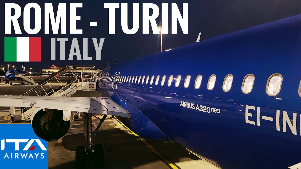 TRIPREPORT | ITA Airways (ECONOMY) | Airbus A320neo | Rome - Turin