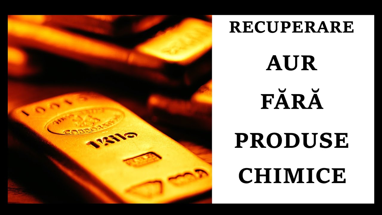 Cum recuperezi AUR din componente electronice fără produse CHIMICE ???