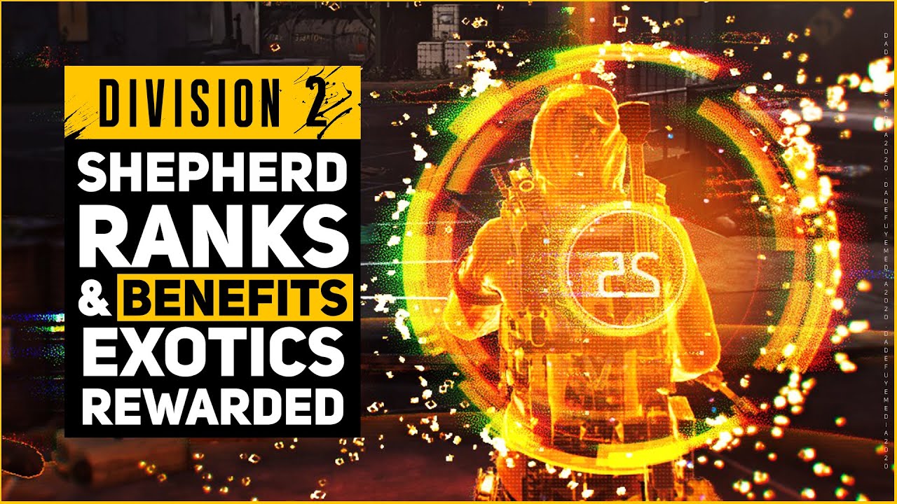 DIVISION 2 SHEPHERDING FEATURE & BENEFITS / GIVES EXOTICS TOO