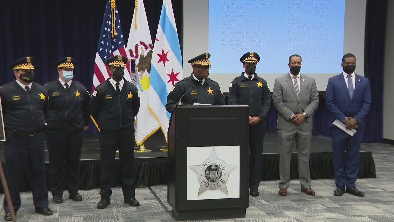 As city nears 800 homicides, Supt. Brown holds year-end news conference on crime