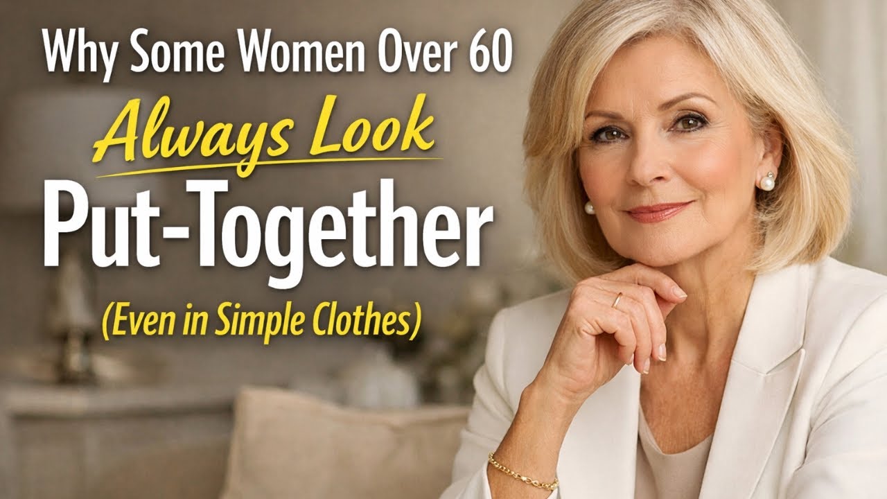 Why Some Women Over 60 Always Look Put-Together (Even in Simple Clothes)