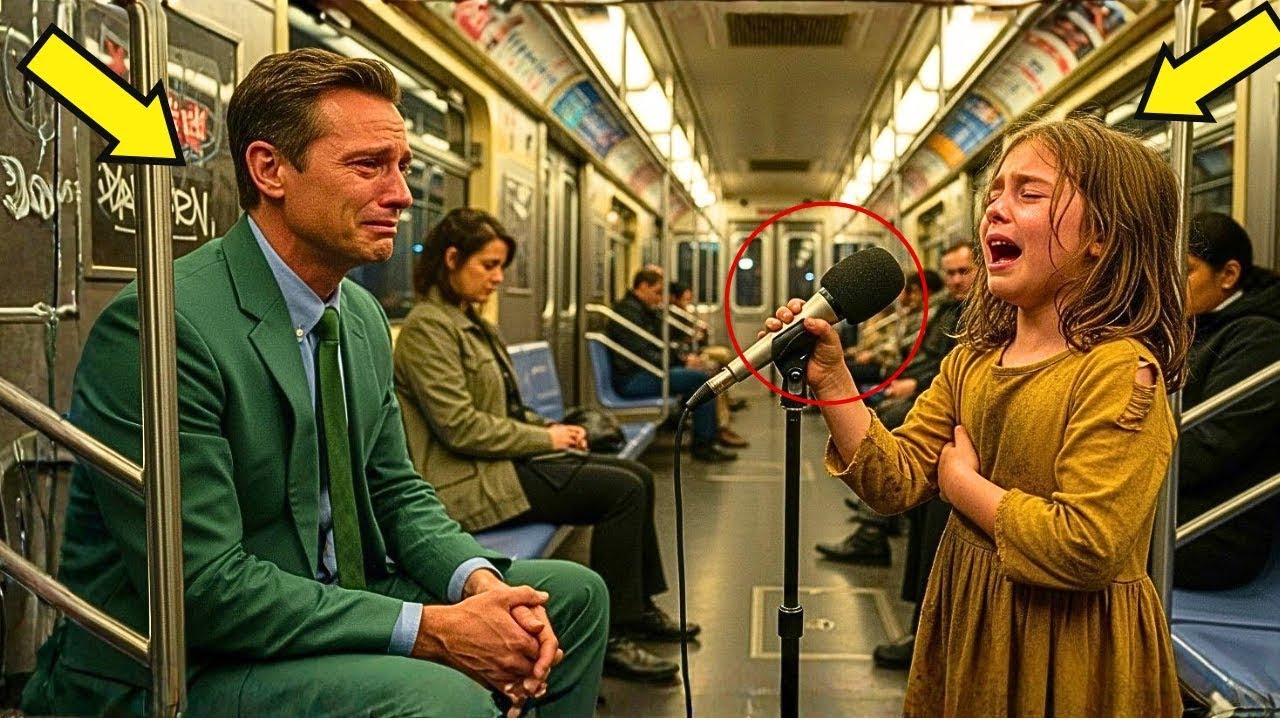 Uma canção no metrô mudou tudo — o milionário era o pai que ela nunca conheceu