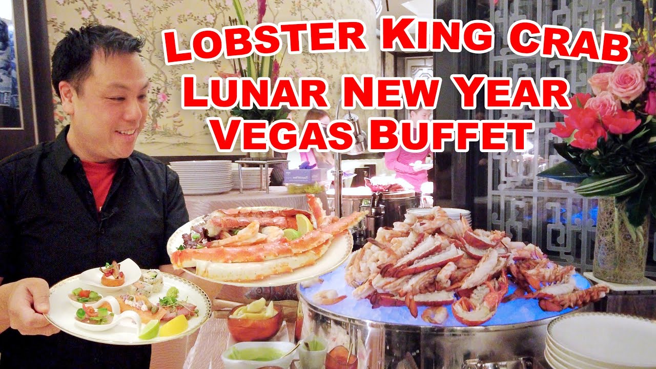 Best Vegas Lunar New Year Seafood Brunch Buffet | Endless Dim Sum, King Crab, Lobster, Peking Duck