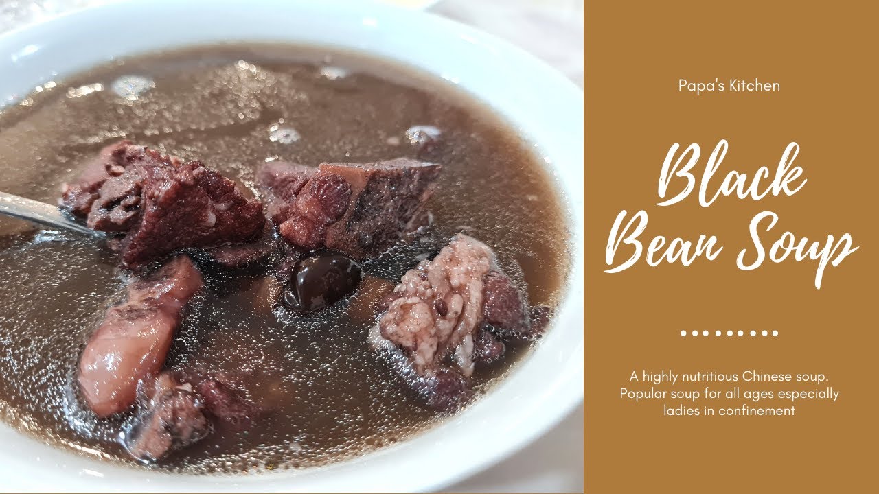 [Soup Series] Black Bean Soup