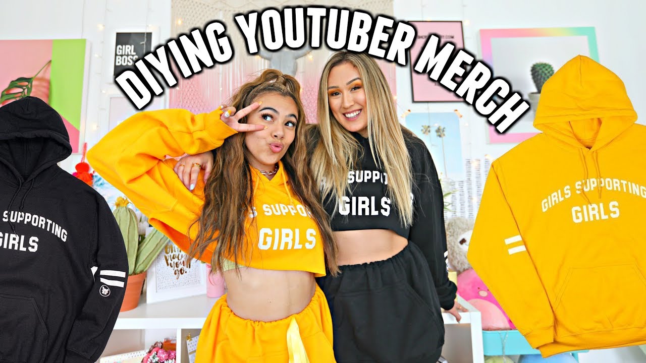 Buying YouTuber Merch and DIYing It With LaurDIY! #GirlsSupportingGirls