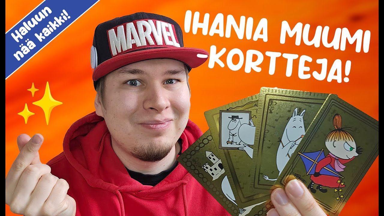 Availlaan: Muumi -keräilykortteja!