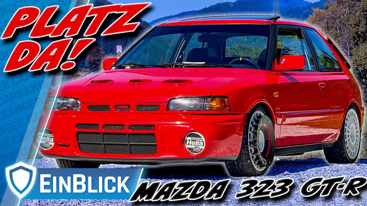 Geil wie ein DELTA, aber ZUVERLÄSSIG! Mazda 323 GT-R - Das volle Rallye-Paket: Turbo, Allrad & Co.