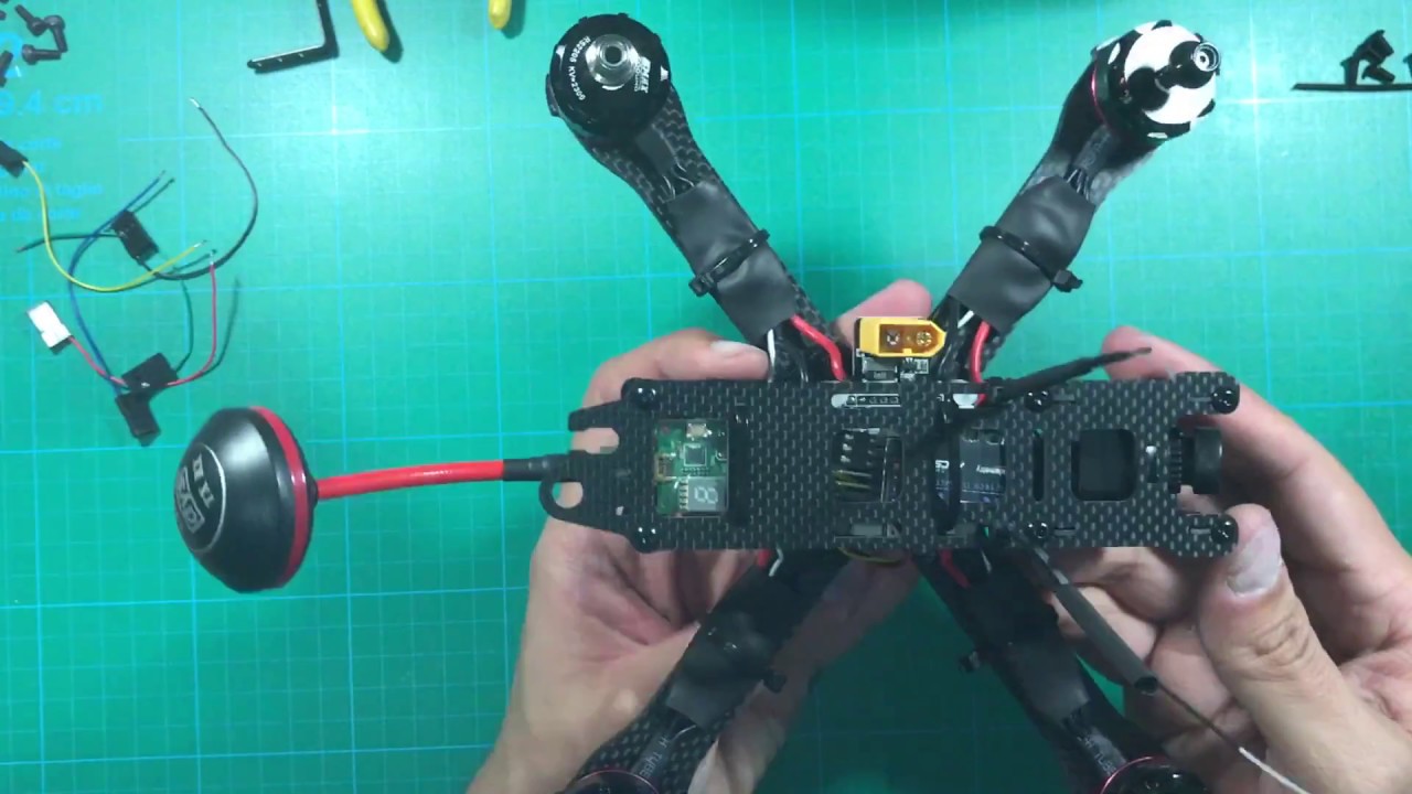 #5 - Cómo montar un drone de carreras paso a paso - Cámara, VTX y receptor