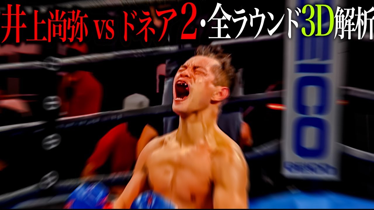 「復讐のドネア」井上尚弥vsノニト・ドネア2  果て無き攻防戦【格闘控室MaNEWS】3Dモデルで完全解析！