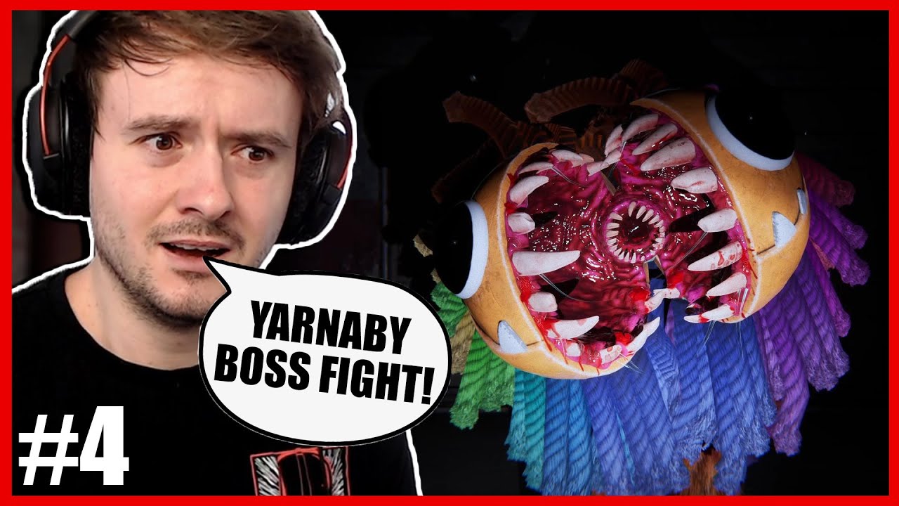 YARNABY BOSS FIGHT!😱 - Poppy Playtime Chapter 4 #4