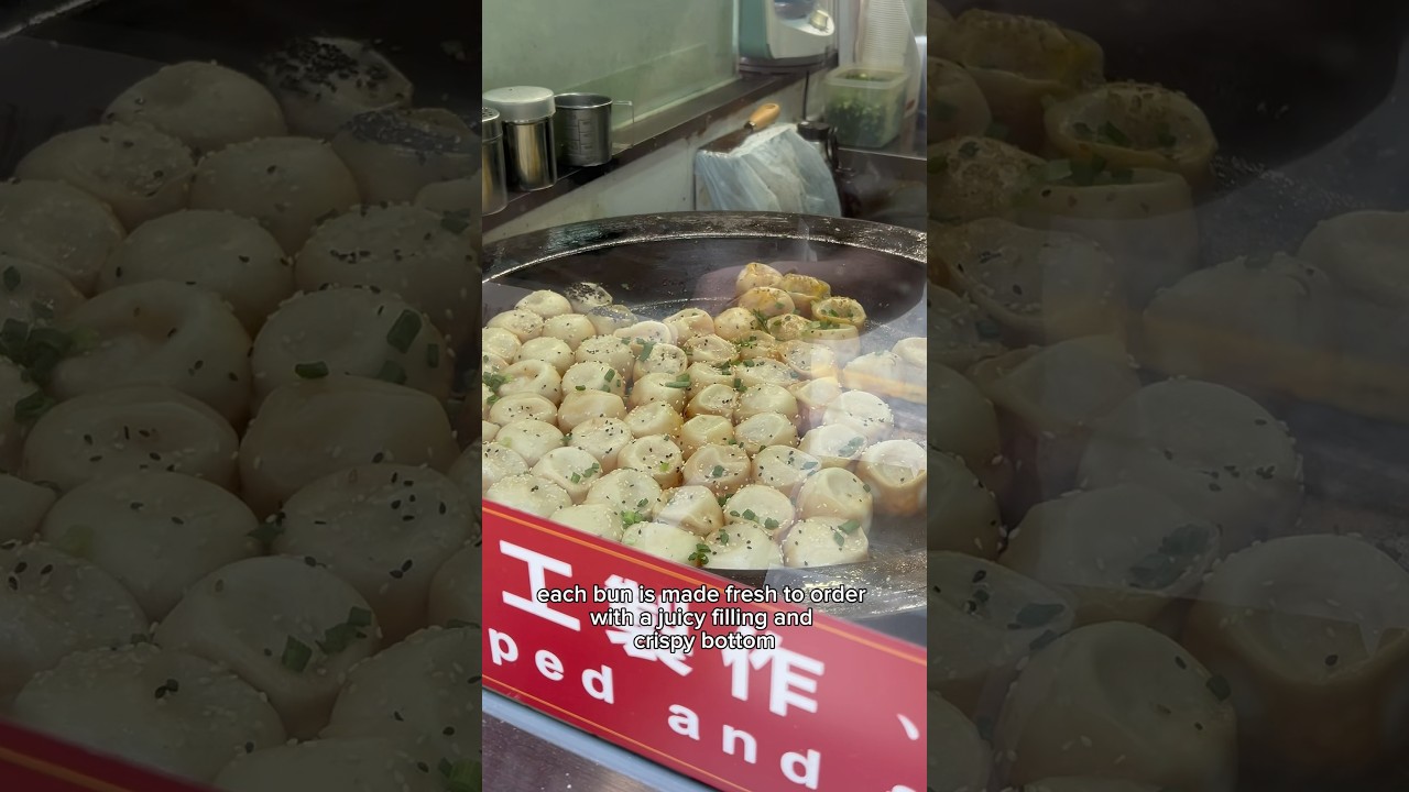 Michelin bib pan-fried pork bun 