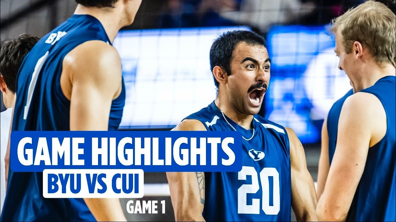 BYU Men's Volleyball vs Concordia University Irvine - Game 1 | Full Game Highlights (2025)