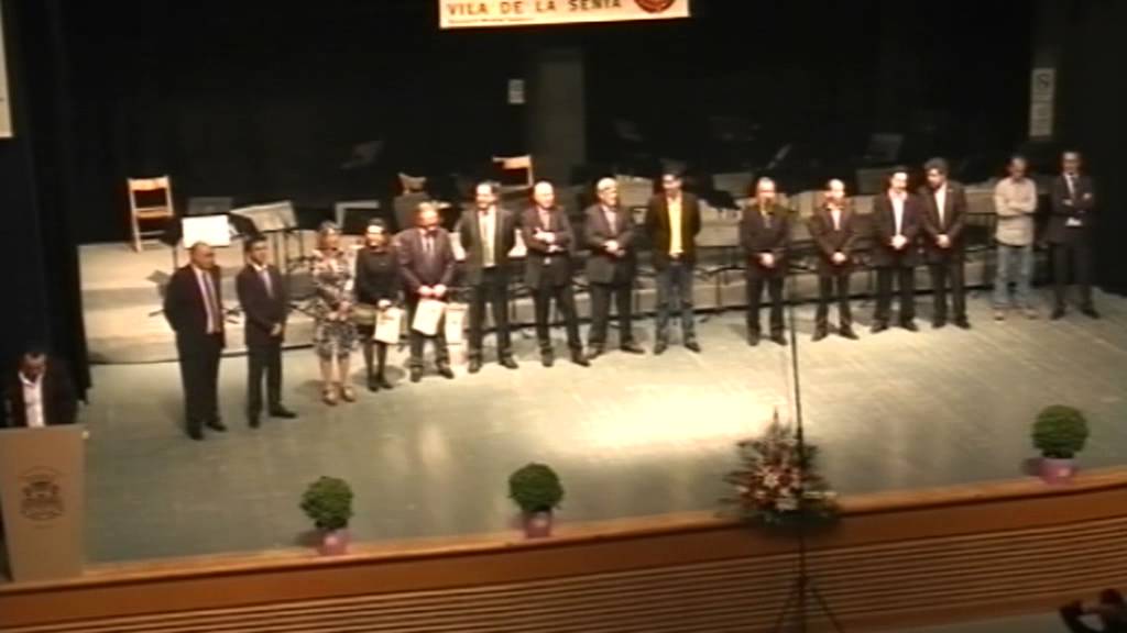 Entrega de premios del VII Certamen Internacional de Bandes de Música 