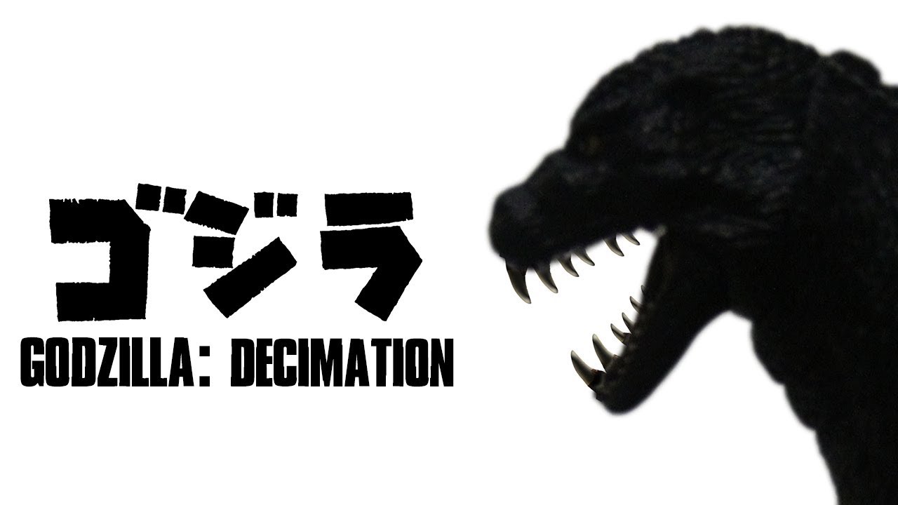Godzilla: Decimation // ゴジラ 間伐 - (Stop Motion Fan Film)