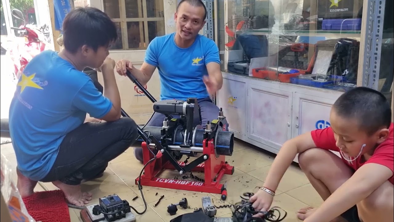 Hướng dẫn sử dụng MÁY HÀN ỐNG NHỰA HDPE TCVN-HBF160, TCVN-HBF200