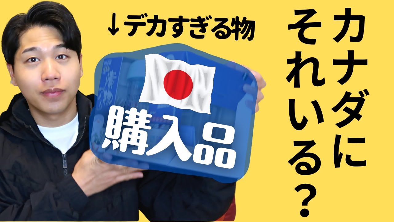海外在住者が日本からわざわざ持って帰るデカすぎる購入品