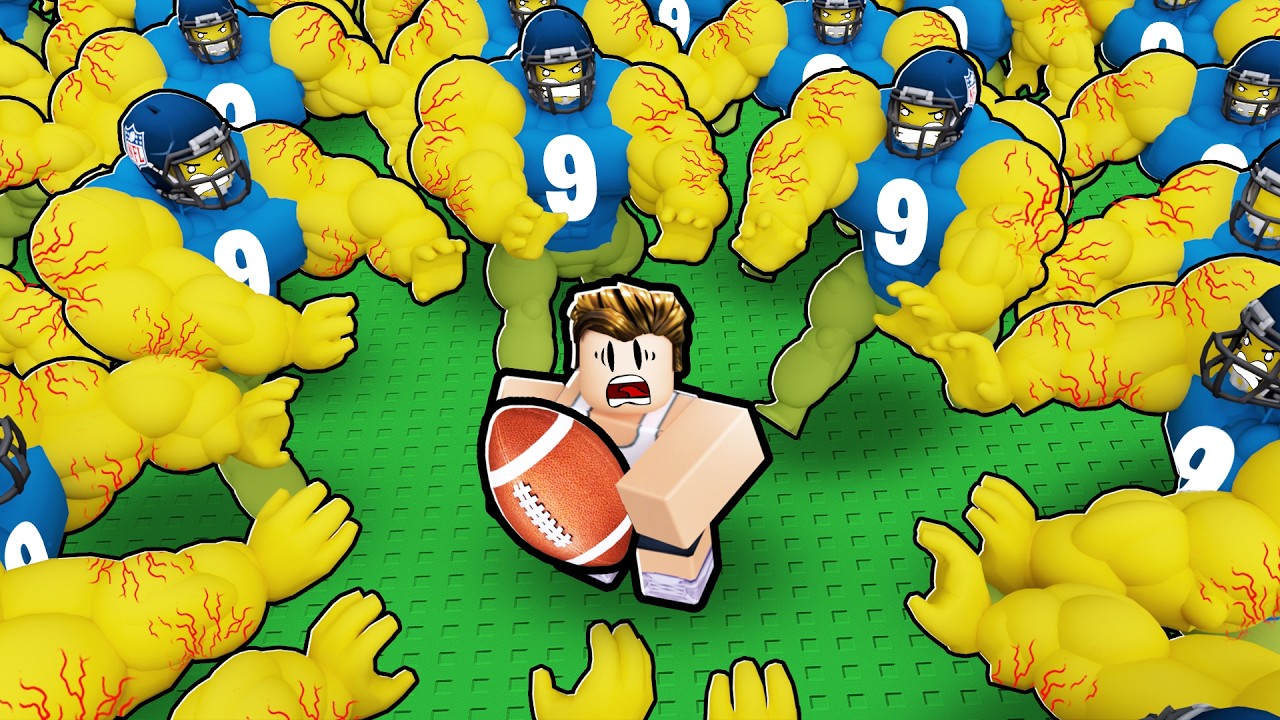 Becoming RANK #1 in Roblox Football Rush!