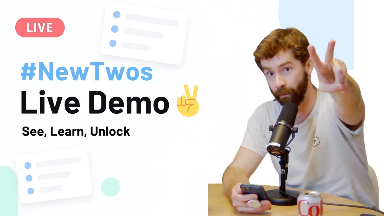 LIVE DEMO - New Twos ✌️