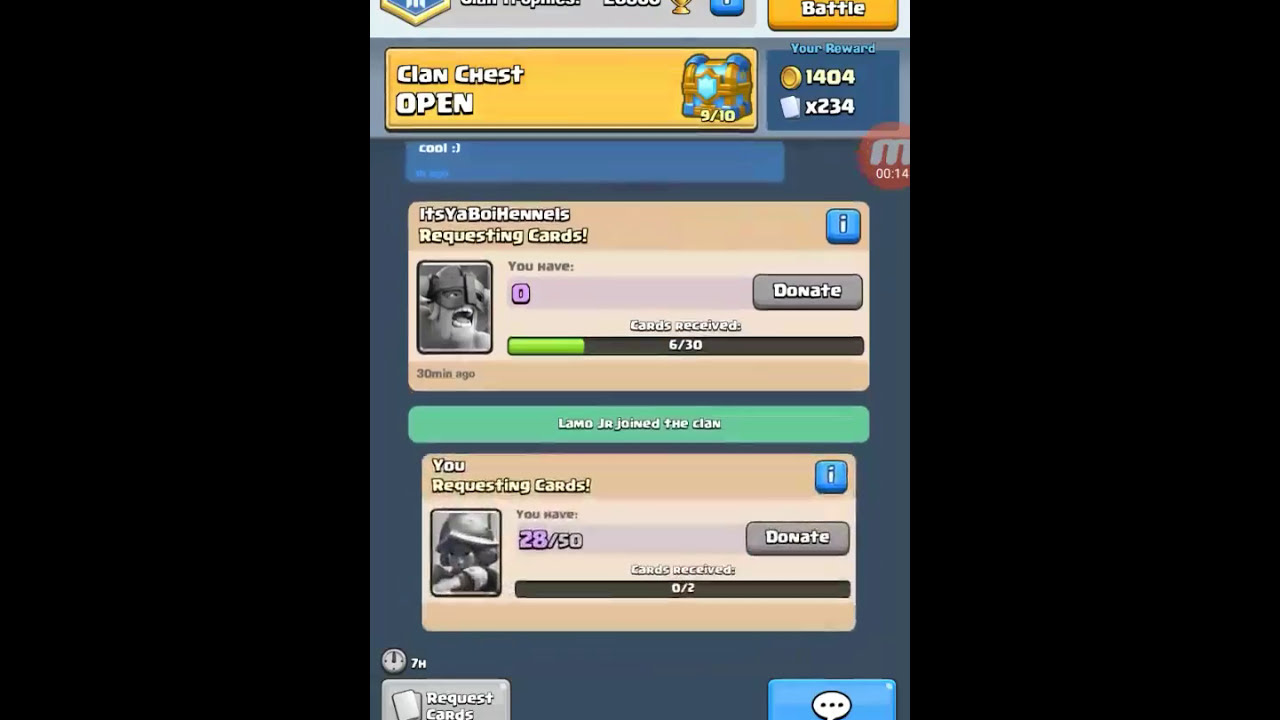 Clash Royale: Clan chest what is it?